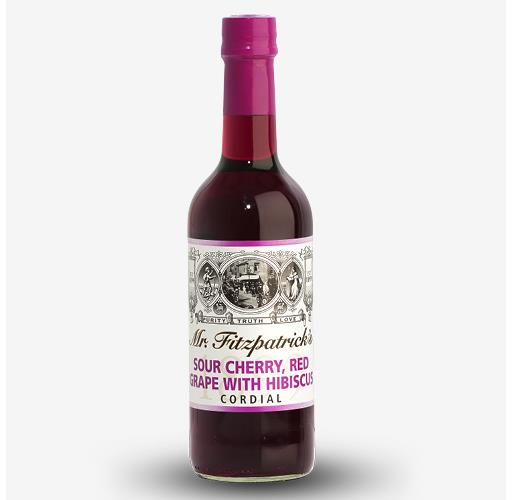 Mr Fitzpatrick Cordial Sour Cherry, Red Grape & Hibiscus