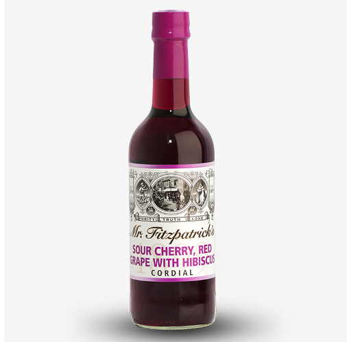 Mr Fitzpatrick Cordial Sour Cherry, Red Grape & Hibiscus