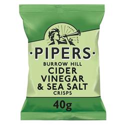 Pipers Crisps Cider Vinegar & Sea Salt