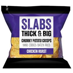 Slabs Chicken Roast Chunk Chips