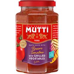 Mutti With Grilled Vegetables