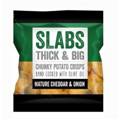 Slabs  Matured Cheddar & OnionFlavour 80g