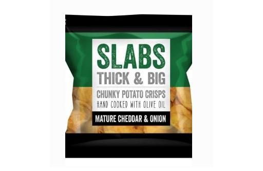Slabs  Matured Cheddar & OnionFlavour 80g