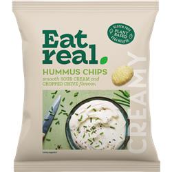 Eat Real Hummus Chips Sour Cream & Chive & Chives