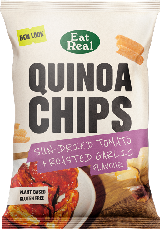Eat Real Sundried Tomatoes & Roasted Garlic Quinoa Chips