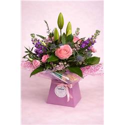 Flowers - Blush Harmony Arrangement