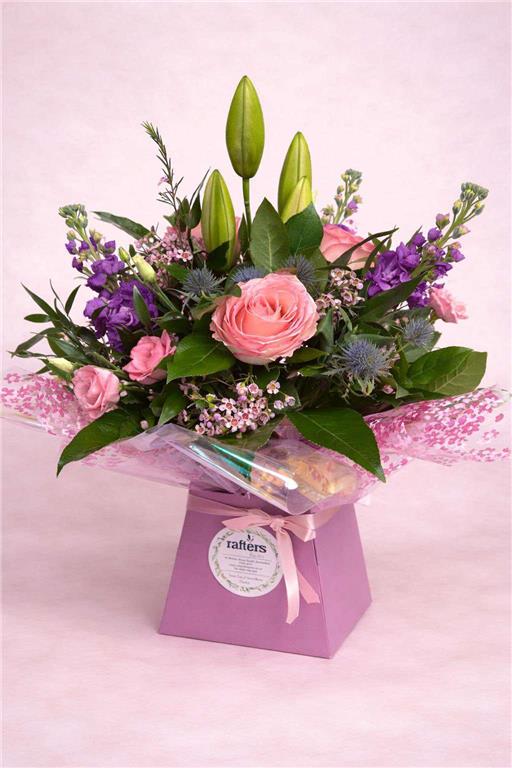 Flowers - Blush Harmony Arrangement