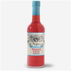 Mr Fitzpatrick Cordial Rhubarb And Rose *Sugar Free*