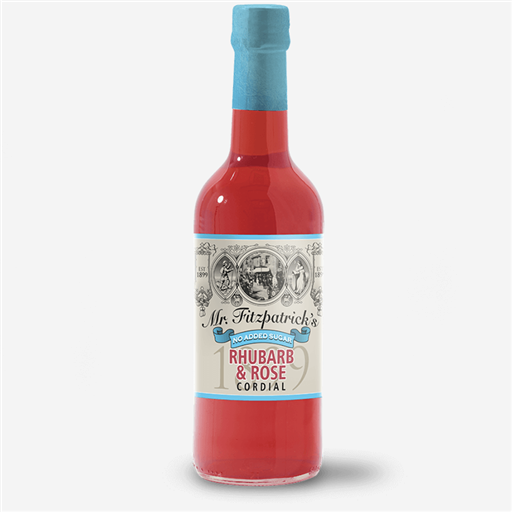 Mr Fitzpatrick Cordial Rhubarb And Rose *Sugar Free*