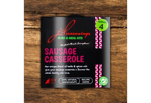 JD Seasonings Sausage Casserole