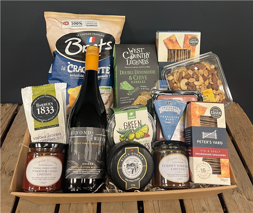 For The Cheese Lovers With Nibbles & Red Wine