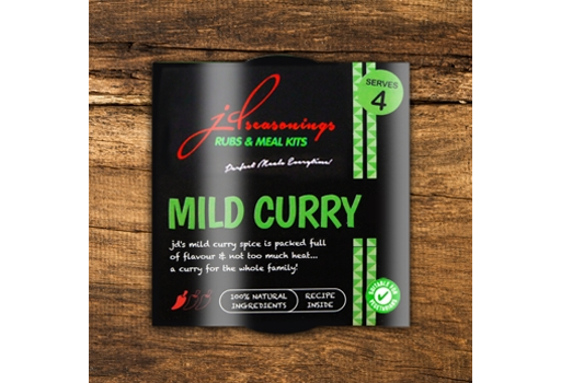 JD Seasonings Mild Curry