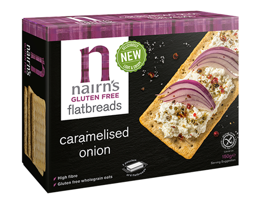 Nairn's Caramelised Onion Flat-breads