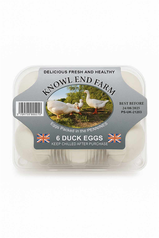 Duck Eggs 6 Pack