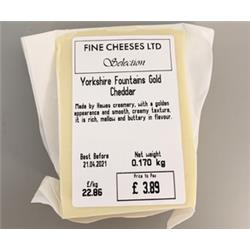 Cheese Cheddar Fountains Gold