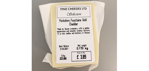 Cheese Cheddar Fountains Gold
