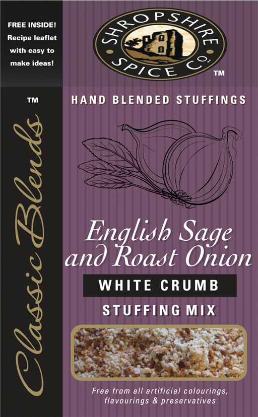Stuffing English sage and Roast Onion