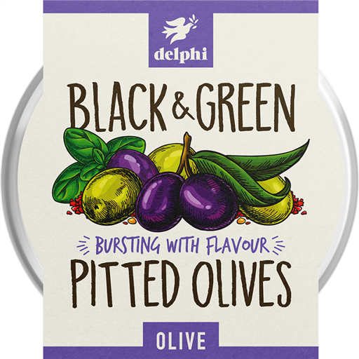 Olives Black & Green Pitted