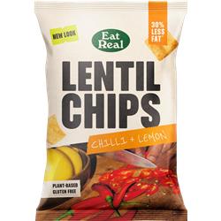 Eat Real Lentil Chips Chilli & Lemon Chips