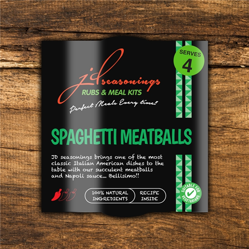 JD Seasonings Spaghetti Meatballs