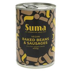 Suma Baked Beans With Vegan Sausage