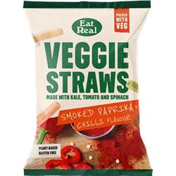Eat Real Veggie Straws - Smoked Paprika & Warming Chilli