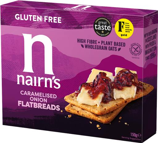Nairn's Caramelised Onion Flat-breads