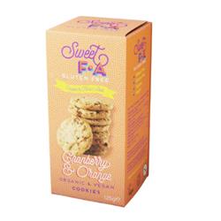 Sweet F.A Cranberry & Orange Gluten Free Biscuits