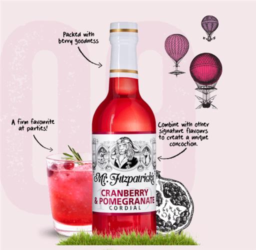 Mr Fitzpatrick's Cranberry & Pomegranate