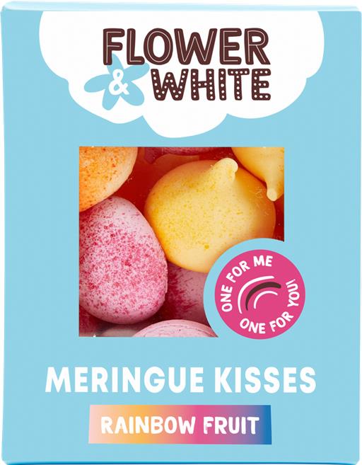 Flower & White Meringue Kisses