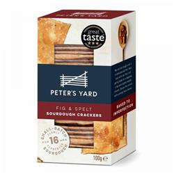 Peters Yard Fig & Spelt Sourdough Crackers