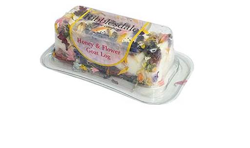 Cheese Ribblesdale Honey & Flower Goat Log