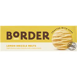 Border Lemon Drizzle Melt Biscuits