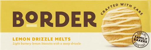 Border Lemon Drizzle Melt Biscuits