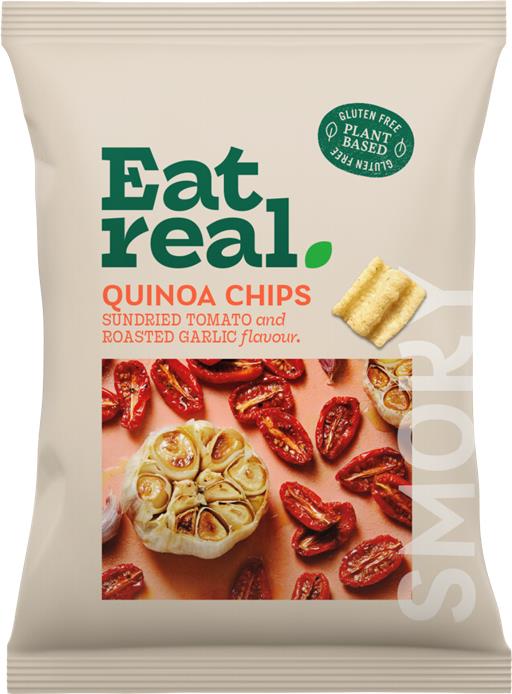 Eat Real Sundried Tomatoes & Roasted Garlic Quinoa Chips
