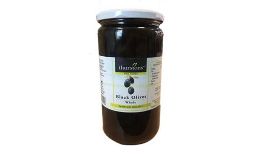 Olives Black Pitted Jar