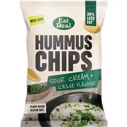 Eat Real Hummus Chips Sour Cream & Chive & Chives